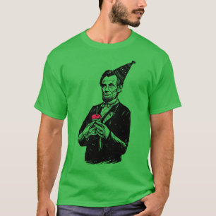 Abraham Lincoln Gelukkige verjaardag meneer de pre T-shirt