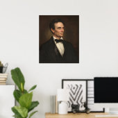Abraham Lincoln - George Healy Fine Art Poster (Thuiskantoor)