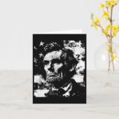 Abraham Lincoln Geschiedenis Leraar President 4e v Kaart (Gele Bloem)