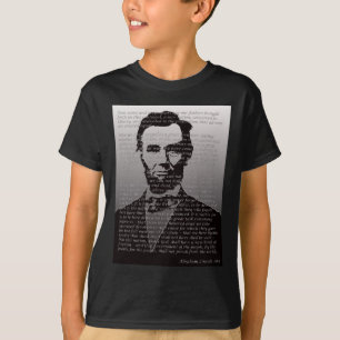 Abraham Lincoln Gettysburg Adres T-shirt