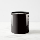 Abraham Lincoln Gettysburg Adres Tweekleurige Koffiemok (Center)