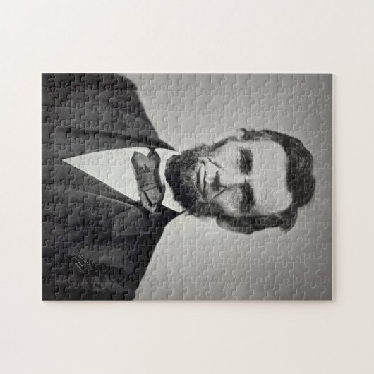 Abraham Lincoln Gettysburg Portret Legpuzzel (Horizontaal)