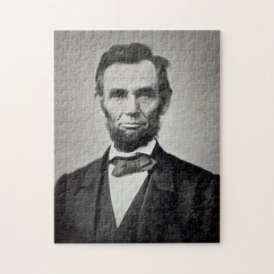 Abraham Lincoln Gettysburg Portret Legpuzzel