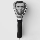 Abraham Lincoln Golfheadcover (Voorkant)