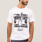 Abraham Lincoln Gym Humor - Lift u zelfs? T-shirt (Voorkant)