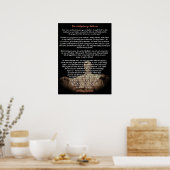 Abraham Lincoln - Het adres van Gettysburg Poster (Keuken)