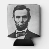 Abraham Lincoln, het zestiende President van Ameri Blikjeskoeler (Achterkant)