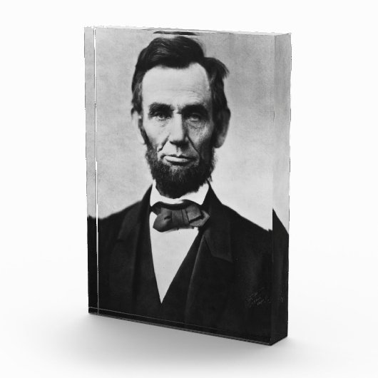 Abraham Lincoln, het zestiende President van Ameri Fotoblokken (Rechts)