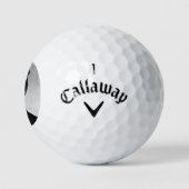 Abraham Lincoln, het zestiende President van Ameri Golfballen (Logo)