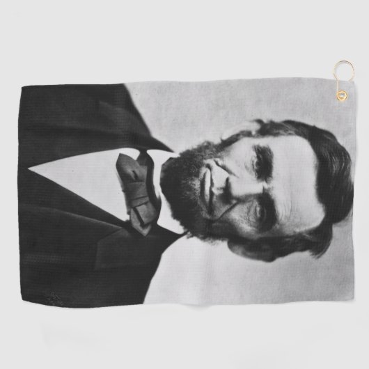 Abraham Lincoln, het zestiende President van Ameri Golfhanddoek (Horizontaal)
