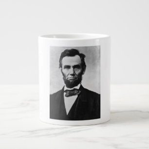 Abraham Lincoln, het zestiende President van Ameri Grote Koffiekop