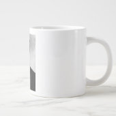 Abraham Lincoln, het zestiende President van Ameri Grote Koffiekop (Rechts)