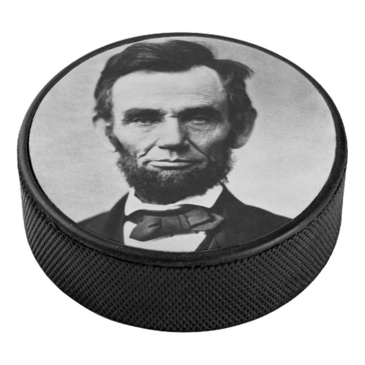 Abraham Lincoln, het zestiende President van Ameri Hockey Puck (3/4)