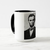 Abraham Lincoln, het zestiende President van Ameri Mok (Voorkant links)