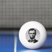 Abraham Lincoln, het zestiende President van Ameri Pingpongbal (Net)
