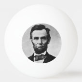 Abraham Lincoln, het zestiende President van Ameri Pingpongbal (Voorkant)