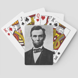 Abraham Lincoln, het zestiende President van Ameri Pokerkaarten