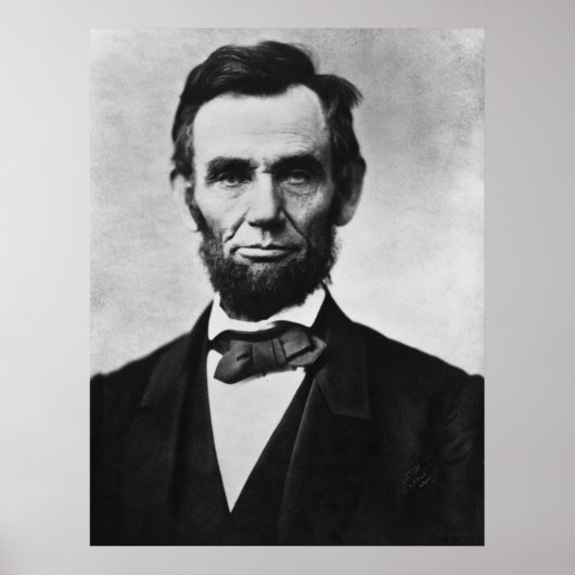 Abraham Lincoln, het zestiende President van Ameri Poster (Voorkant)