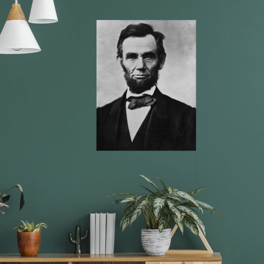 Abraham Lincoln, het zestiende President van Ameri Poster (Woonkamer 1)
