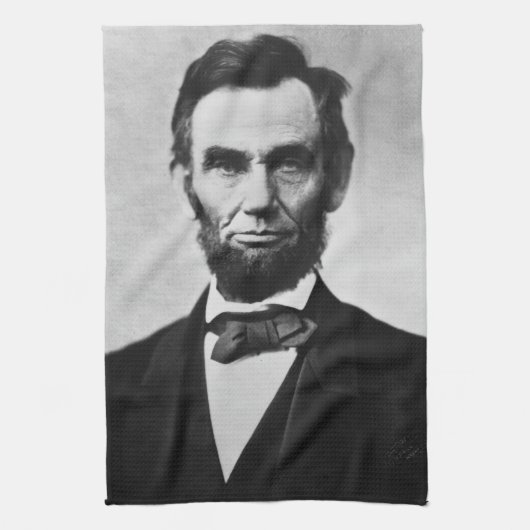 Abraham Lincoln, het zestiende President van Ameri Theedoek (Verticaal)