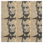 Abraham Lincoln Historische dictionary Art Stof (Swatch)