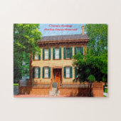 Abraham Lincoln Homestead. Legpuzzel (Horizontaal)