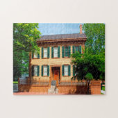 Abraham Lincoln Homestead. Legpuzzel (Horizontaal)