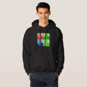 Abraham Lincoln Hoodie (Voorkant volledig)