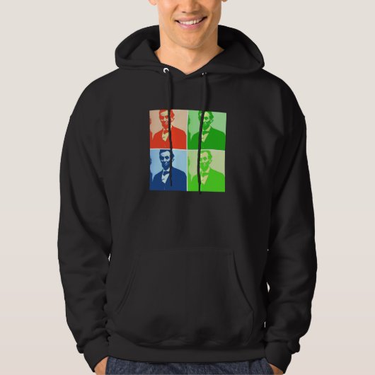 Abraham Lincoln Hoodie (Voorkant)