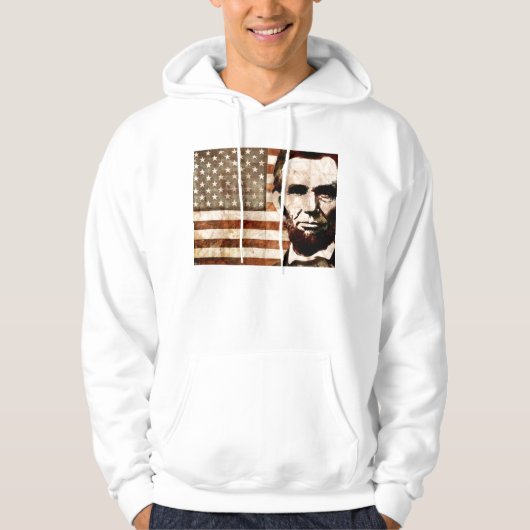 Abraham Lincoln Hoodie (Voorkant)