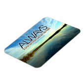 Abraham Lincoln Inspirerend citaat "Altijd" Magneet (Linkerzijde)