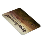 Abraham Lincoln Inspirerend citaat "Altijd" Magneet (Rechterzijde)