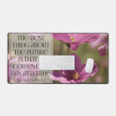 Abraham Lincoln Inspirerend citaat "De toekomst" Bureaumat (Keyboard & Muis)