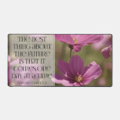 Abraham Lincoln Inspirerend citaat "De toekomst" Bureaumat (Voorkant)