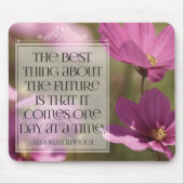 Abraham Lincoln Inspirerend citaat "De toekomst" Muismat (Voorkant)