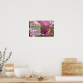 Abraham Lincoln Inspirerend citaat "De toekomst" Poster (Keuken)