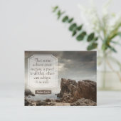 Abraham Lincoln Inspirerend citaat "Succes" Briefkaart (Staand voorkant)