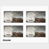 Abraham Lincoln Inspirerend citaat "Succes" Rechthoekige Sticker (Vel)