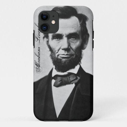Abraham Lincoln iPhone 5 Hoesje (Achterkant)
