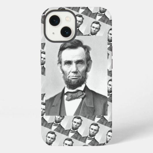Abraham Lincoln iPhone Hoesje (Achterkant)