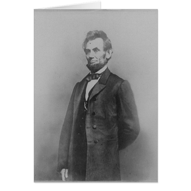 Abraham Lincoln, januari 1864 (Voorkant)