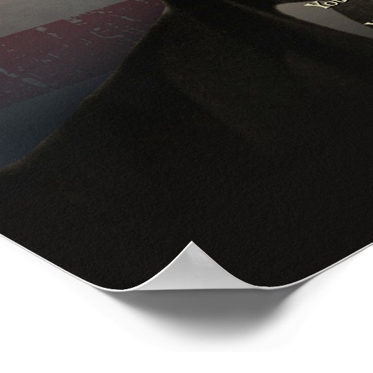 Abraham Lincoln - "Je bent er zeker van dat je wee Poster (Hoek)