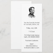 Abraham Lincoln Kaart (Voorkant / Achterkant)