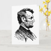 Abraham Lincoln Kaart (Gele Bloem)