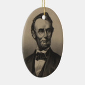 Abraham Lincoln Keramisch Ornament (Rechts)
