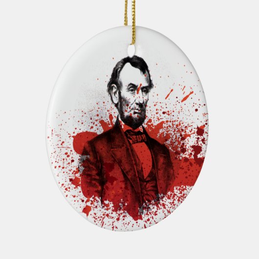 Abraham Lincoln Keramisch Ornament (Rechts)