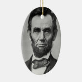 Abraham Lincoln Keramisch Ornament (Rechts)