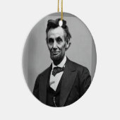 Abraham Lincoln Keramisch Ornament (Rechts)
