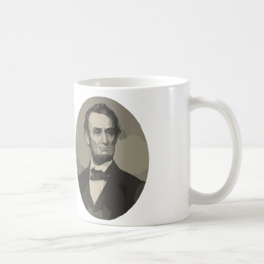 abraham lincoln koffiemok (Rechts)