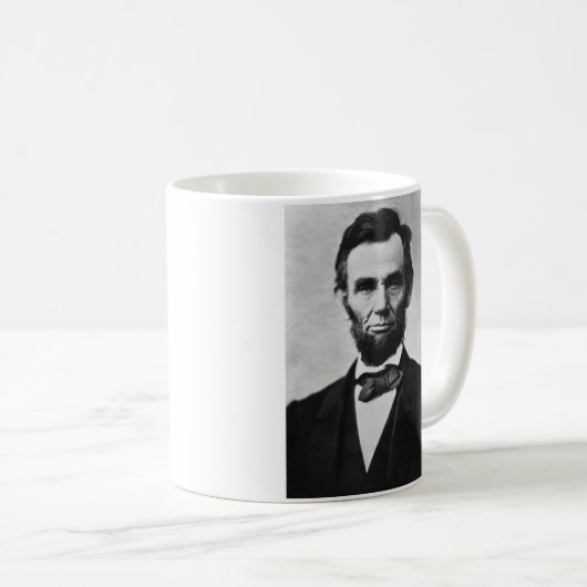 Abraham Lincoln Koffiemok (Voorkant rechts)